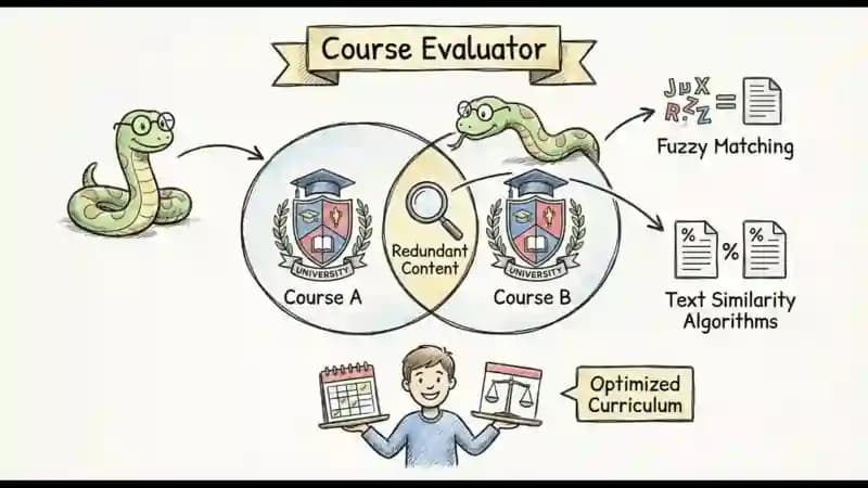 Course Evaluator project screenshot