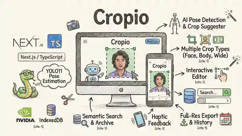 Cropio project screenshot