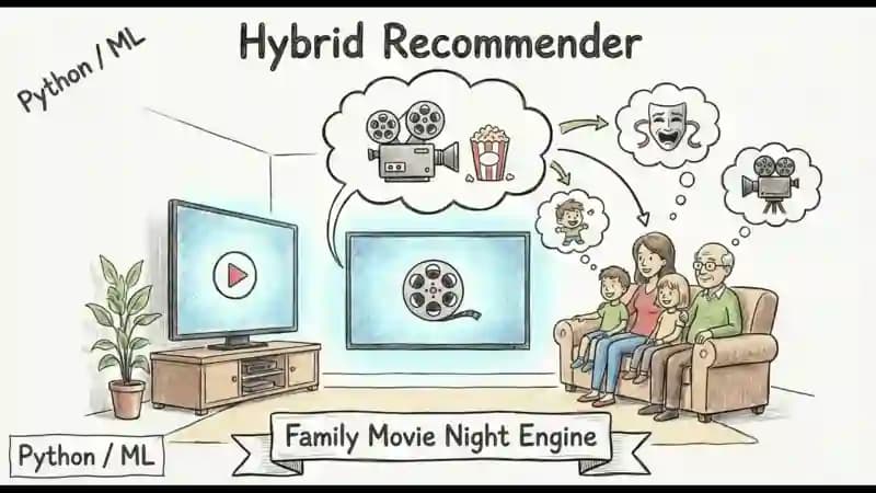 Hybrid Recommender project screenshot