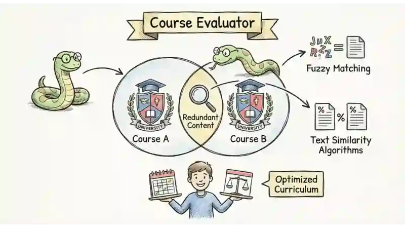 Course Evaluator project screenshot