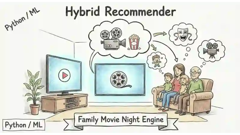 Hybrid Recommender project screenshot
